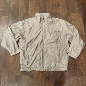 Vintage 90s Burton Jacket Beige Universe Fleece Linning Size XL